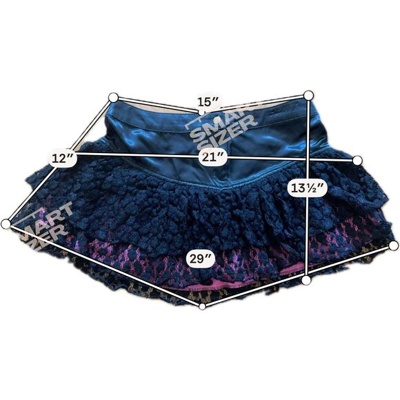 Rare VTG Lip Service Killer Mini Skirt Pink and Lace Fairycore Women’s Size S - Picture 7 of 8